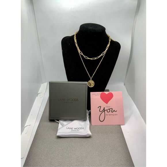 Lane Woods Jewelry Gold Chain Set - Picture 2 of 8